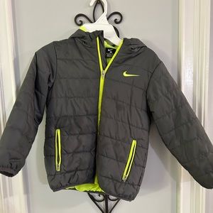 Gray boys Nike coat